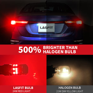 red T3-7443-CK led bulbs 500% brighter than halogen bulbs