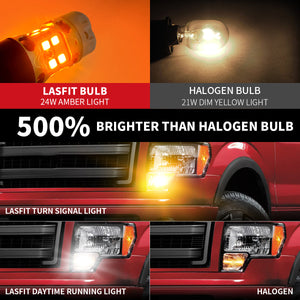 switchback T3-3157-CK led bulbs 500% brighter than halogen bulbs