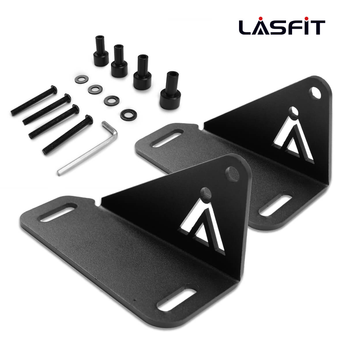 52" Light Bar Hood Mount Kit For 2018-2024 Jeep Wrangler JL Gladiator JT | LASFIT