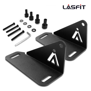 Fit For 2018-2024 Jeep Wrangler JL Gladiator JT 50" 52'' Light Bar Hood Mount Brackets | LASFIT