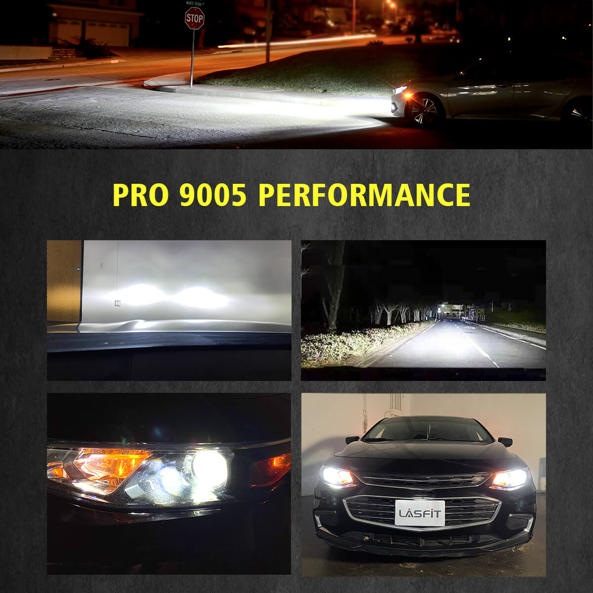 100W 9005 HB3 Pro Series | 10,000LM 6000K LED Bulbs