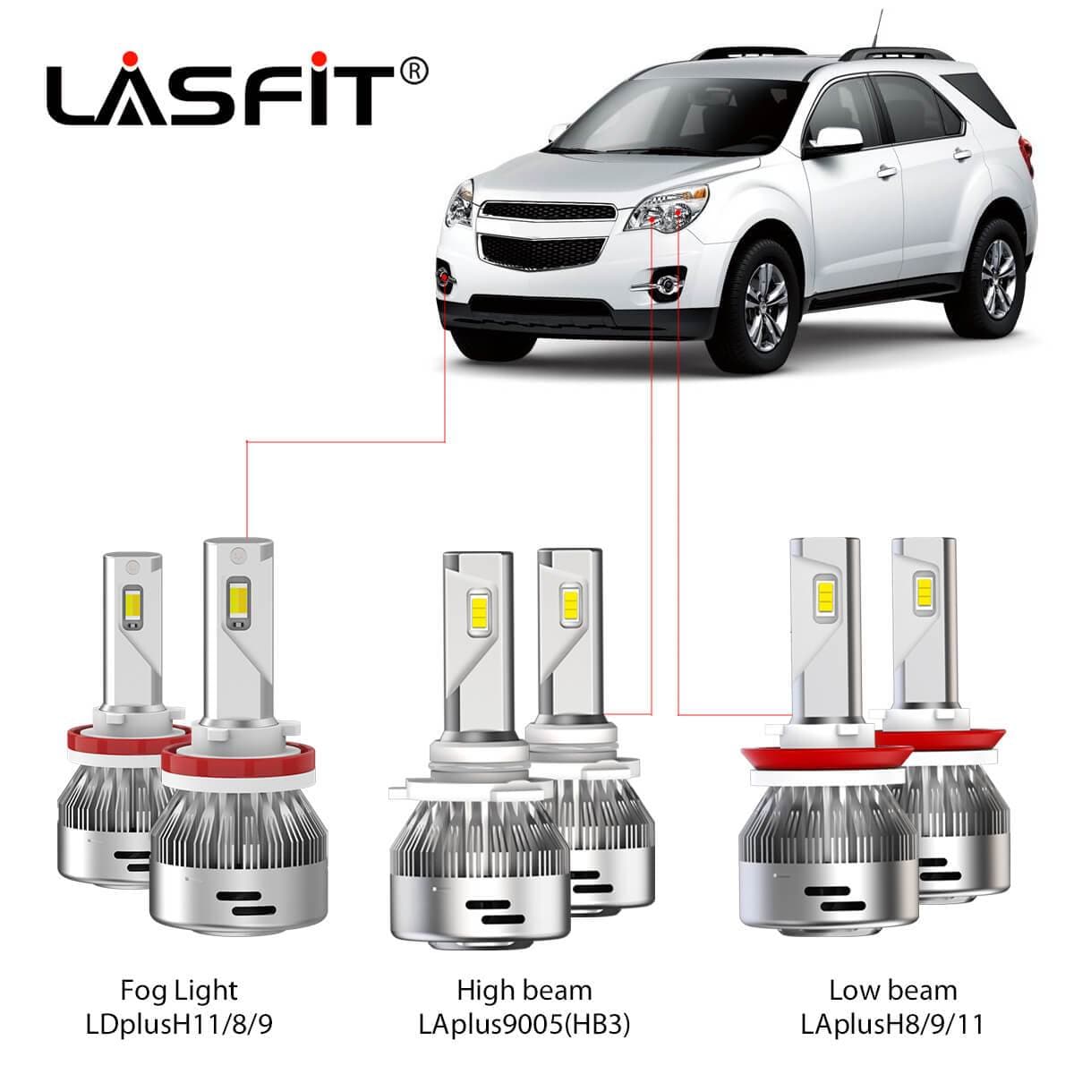 2010-2015 Chevrolet Equinox LED Bulbs Replacement｜Lasfit