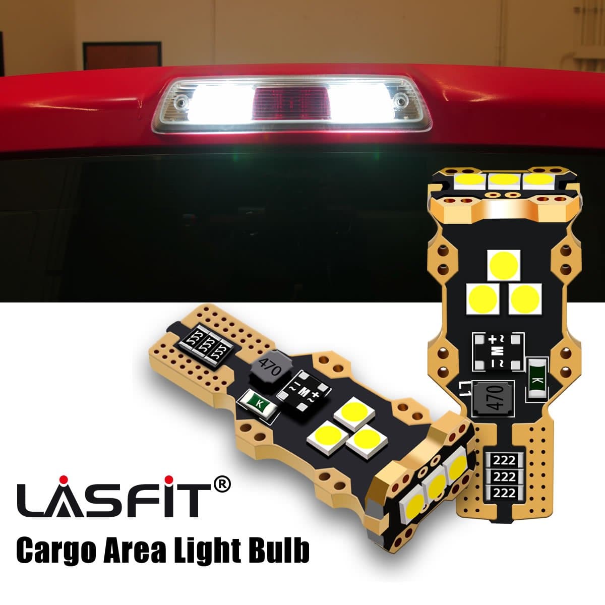 Lasfit 921 led cargo lights fit for 2004-2008 Ford F-150  