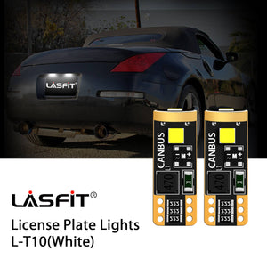 Lasfit 168 led license plate lights fit for 2006-2009 Nissan 350Z   