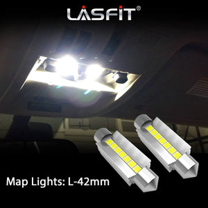 Lasfit 42MM led map lights fit for 2008-2013 GMC Sierra 1500