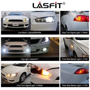 Fit for 2008 Mitsubishi Lancer LED 9006 Bulbs Exterior Interior Lights