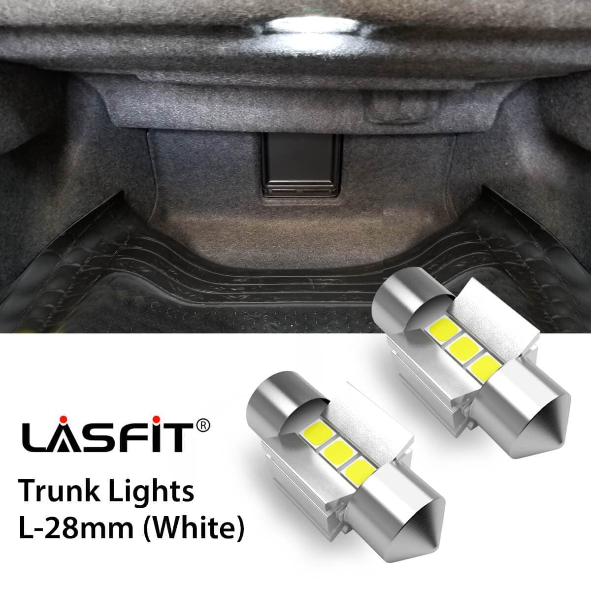 Lasfit 28mm led trunk lights fit for 2009-2011 Acura TL  