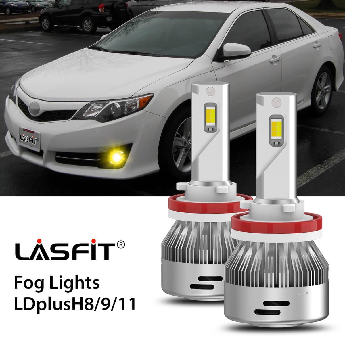 Lasfit H11 led fog lights fit for 2012-2013 Toyota Camry  