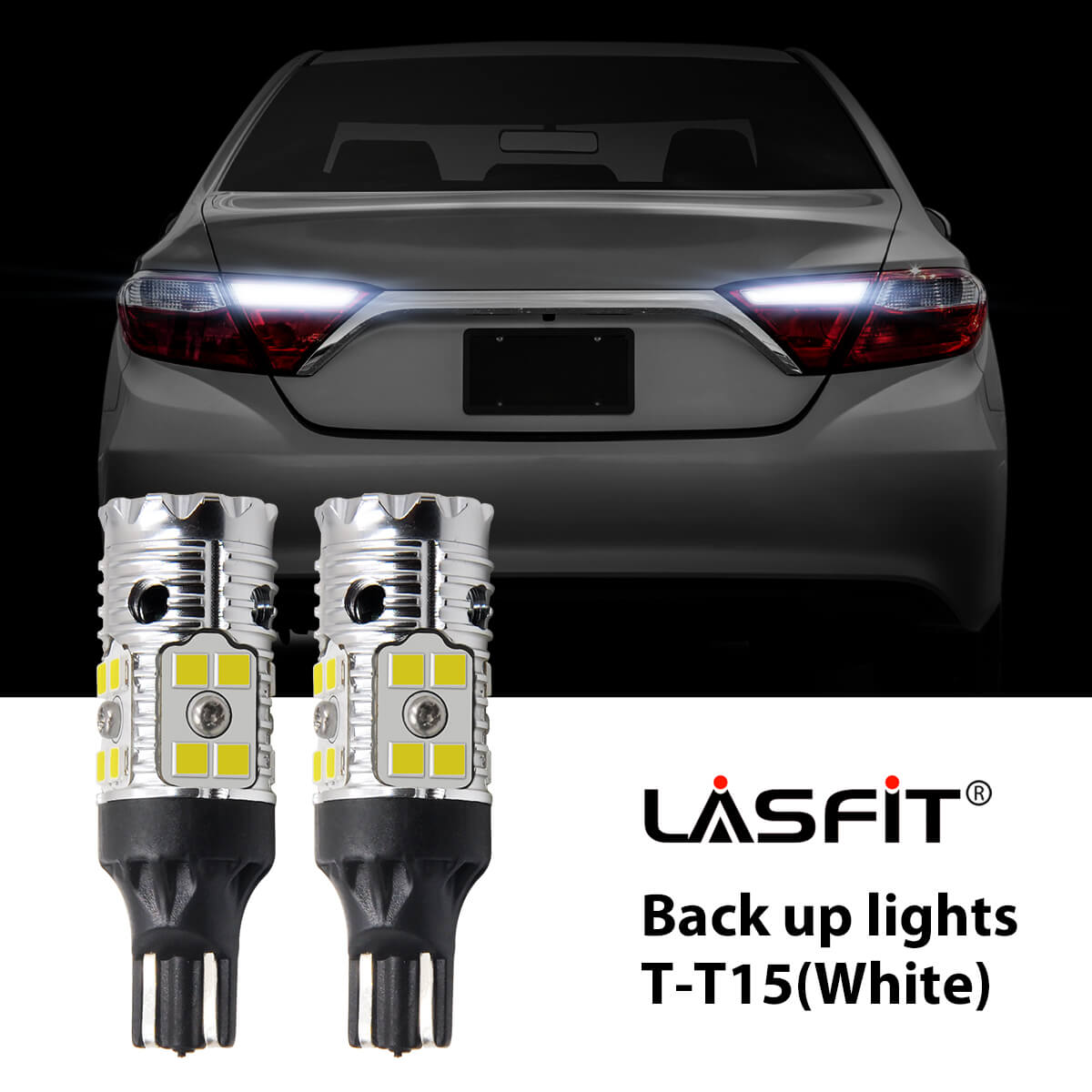 Lasfit 921 led backup lights fit for 2012-2017 Toyota Camry  