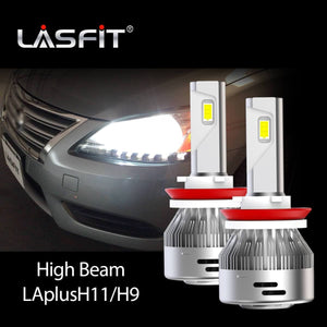 Lasfit H11 led high beam bulbs fit for 2013-2015 Nissan Sentra 