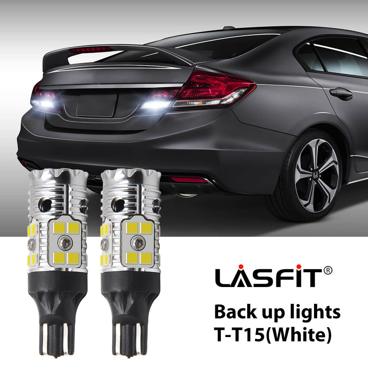 Fit for 2014-2015 Honda Civic LED Headlight Fog Exterior Interior Light Bulbs