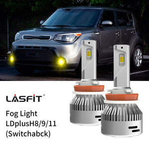 Lasfit H11 led fog lights fit for 2014-2019 Kia Soul 