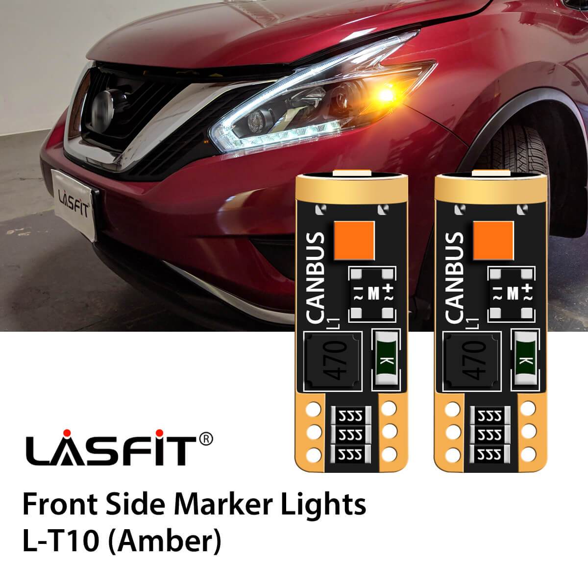 Lasfit 168 led front side marker lights fit for 2015-2018 Nissan Murano 