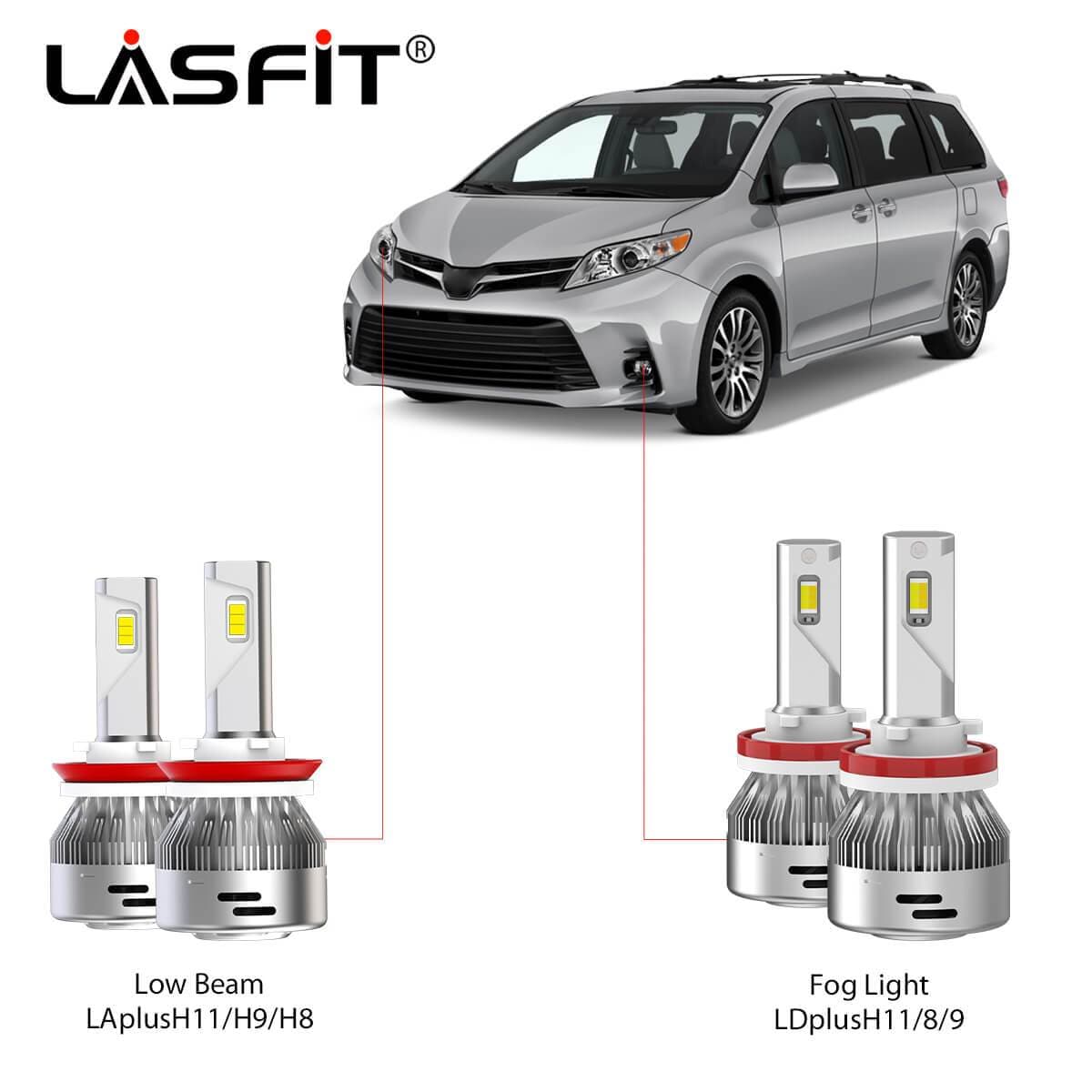 2019-2020 Toyota Sienna LED Bulbs｜Lasfit