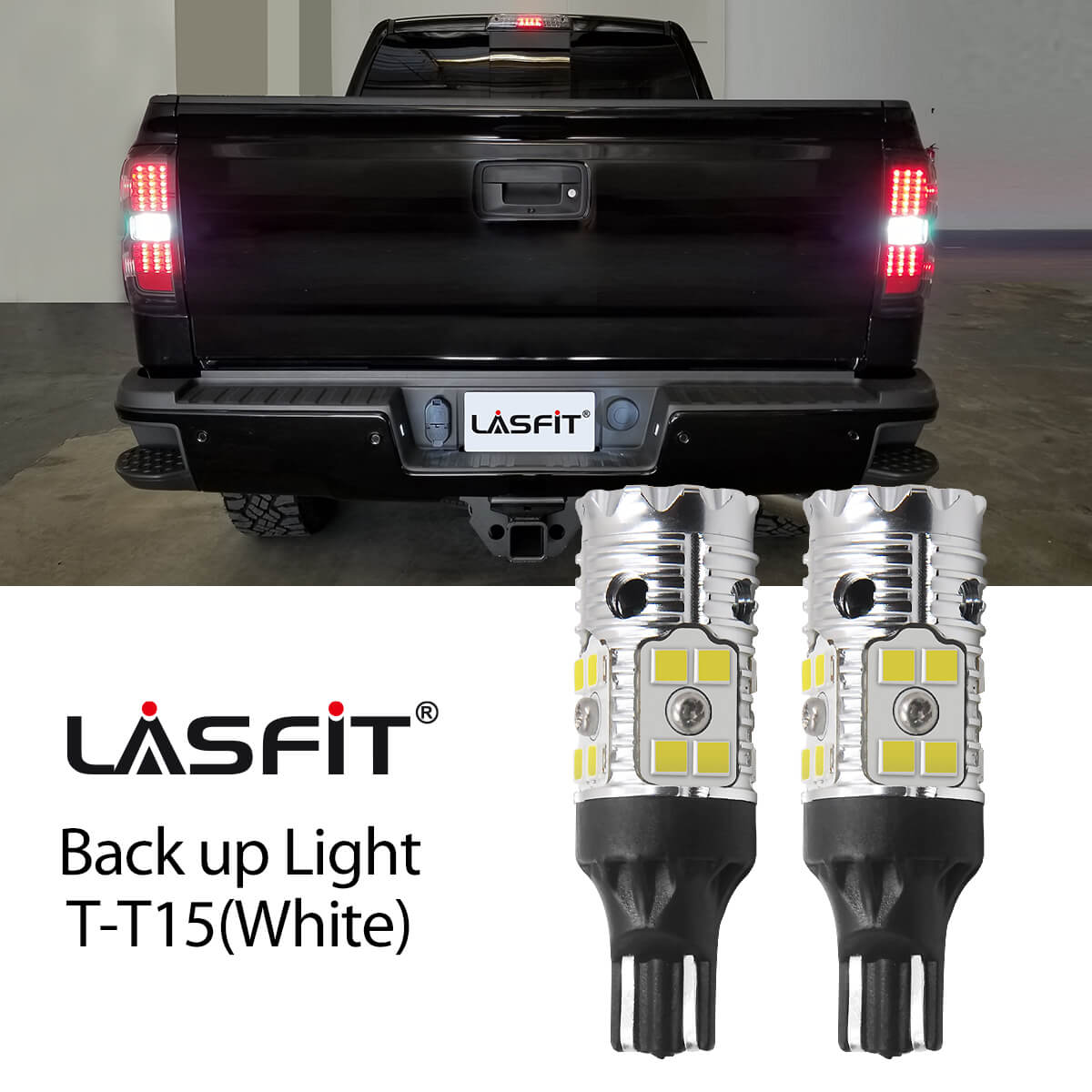 Lasfit 921 led backup lights fit for 2016-2018 Chevy Silverado 1500