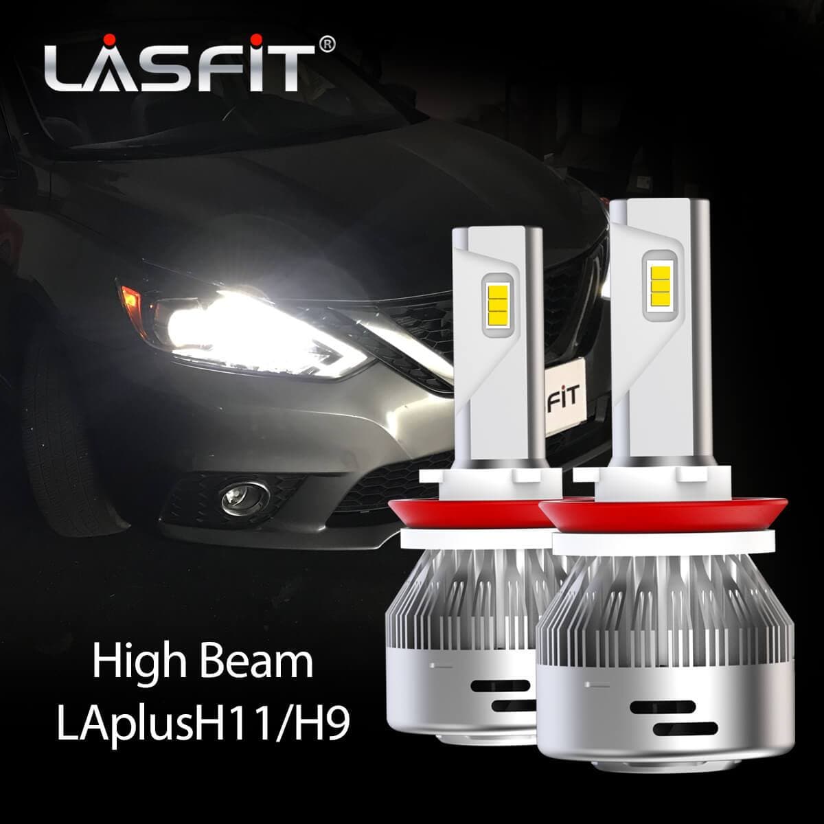 LAplus H11 LED bulbs fit for 2016-2019 Nissan Sentra high beam