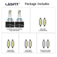 Lasfit combo package led bulbs for 2016-2021 Dodge Charger  