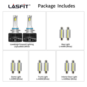 Lasfit combo package led bulbs for 2016-2021 Dodge Charger  