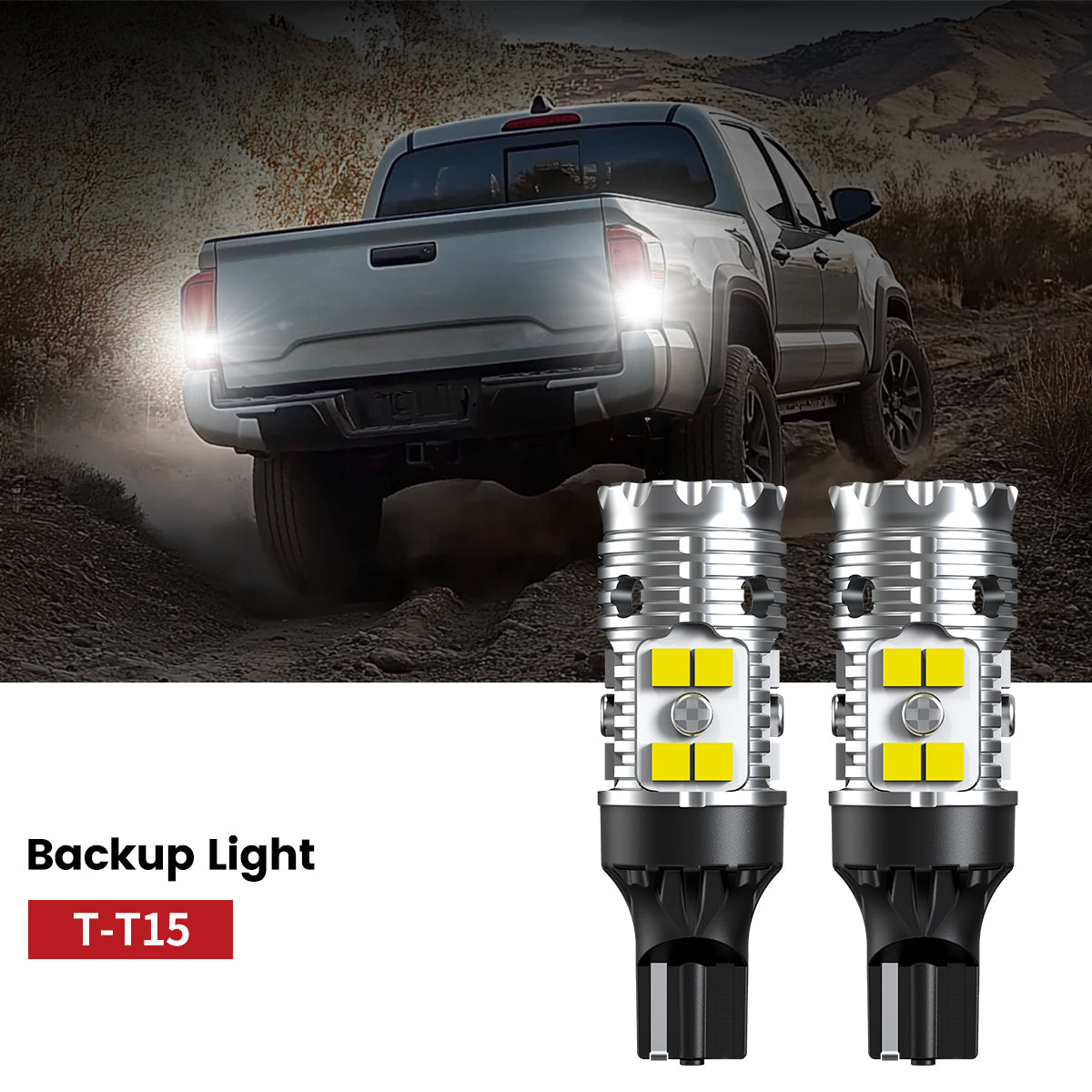 2016-2019 Toyota Tacoma LED Reverse Backup Light Upgrade LASFIT