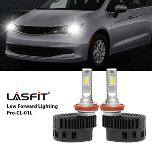 Fit for 2017-2018 Chrysler Pacifica Custom H11 LED Bulbs w/Dust Cover Exterior Lights