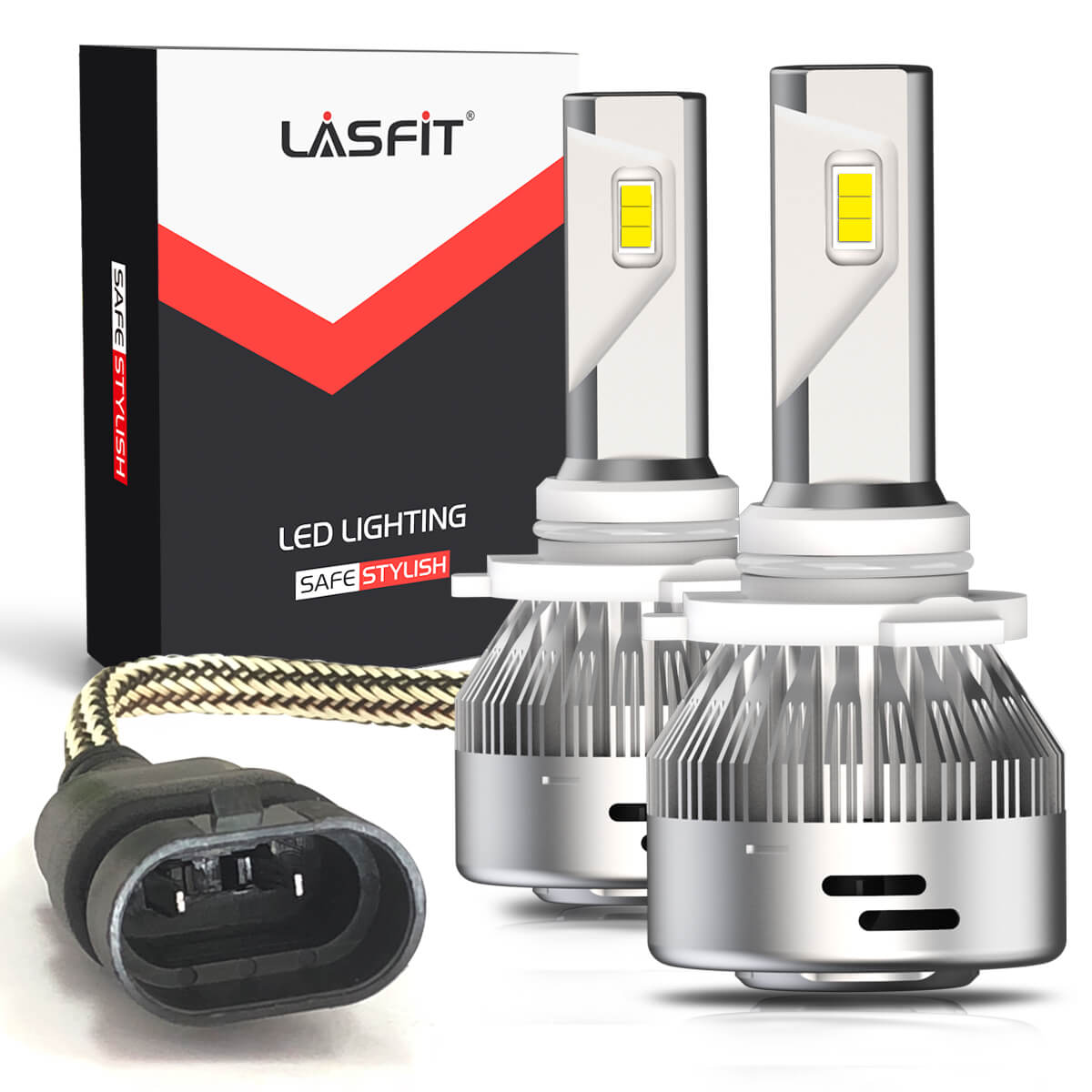 Lasfit 9005 led low beam bulbs fit for 2017-2018 Hyundai Elantra