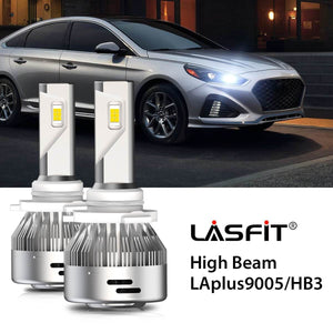 Lasfit 9005 led high beam bulbs fit for 2017-2019 Hyundai Sonata  