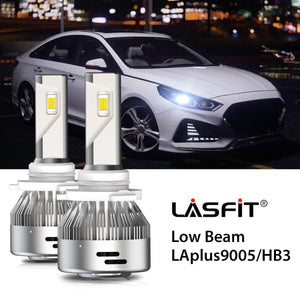 Lasfit 9005 led low beam bulbs fit for 2017-2019 Hyundai Sonata  