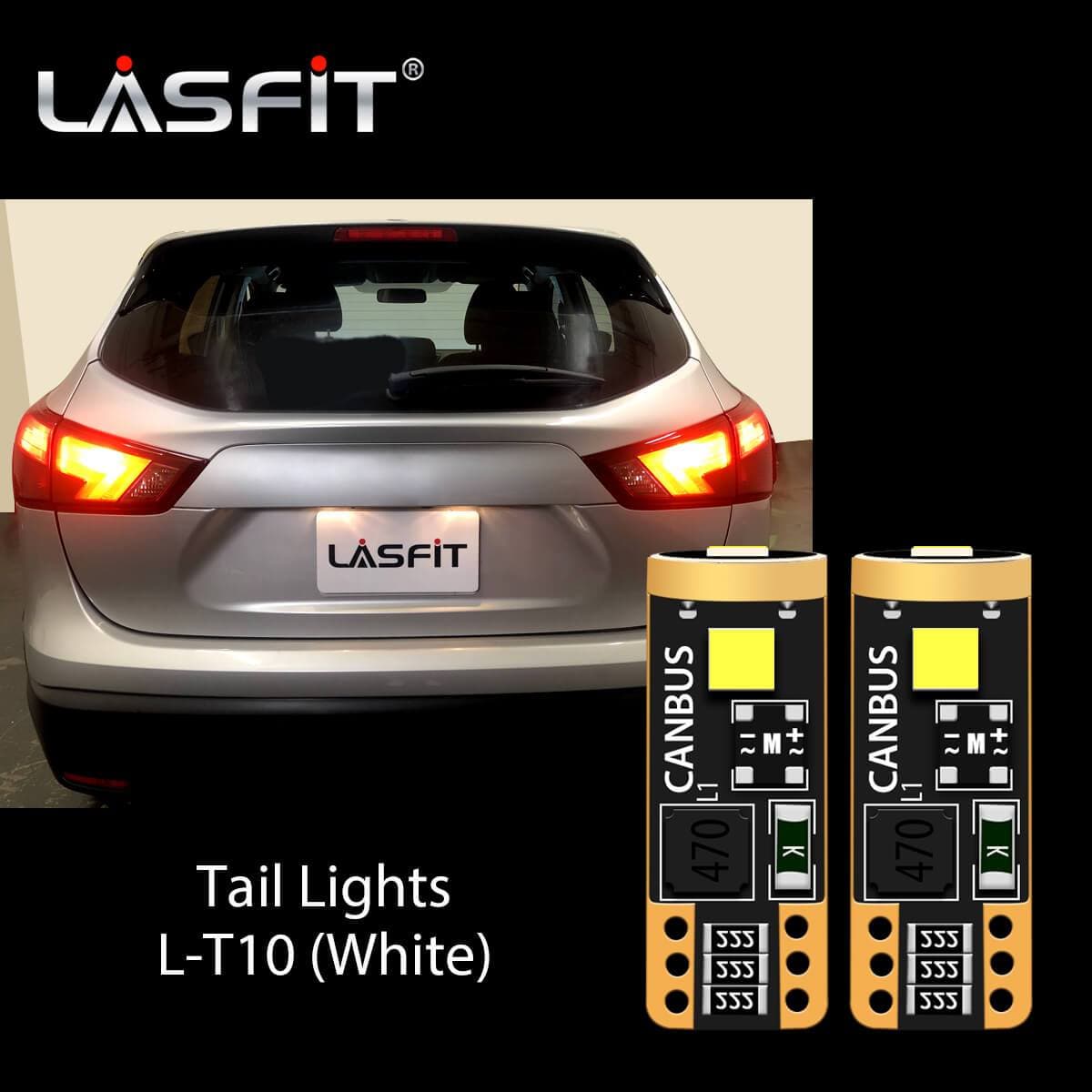 Lasfit 168 led tail lights fit for 2017-2019 Nissan Rogue Sport  