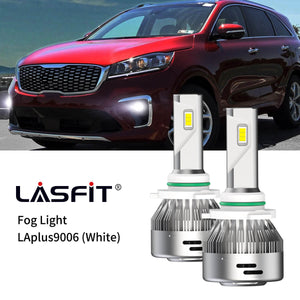 Lasfit 9006 led fog lights fit for 2019-2020 Kia Sorento