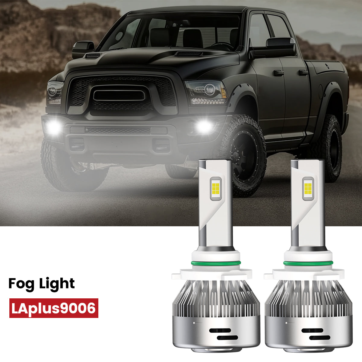 Lasfit 9006 led fog lights fit for 2019-2020 Ram 1500 Classic