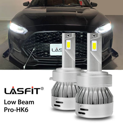 Lasfit H7 led low beam bulbs fit for 2019-2021 Hyundai Veloster