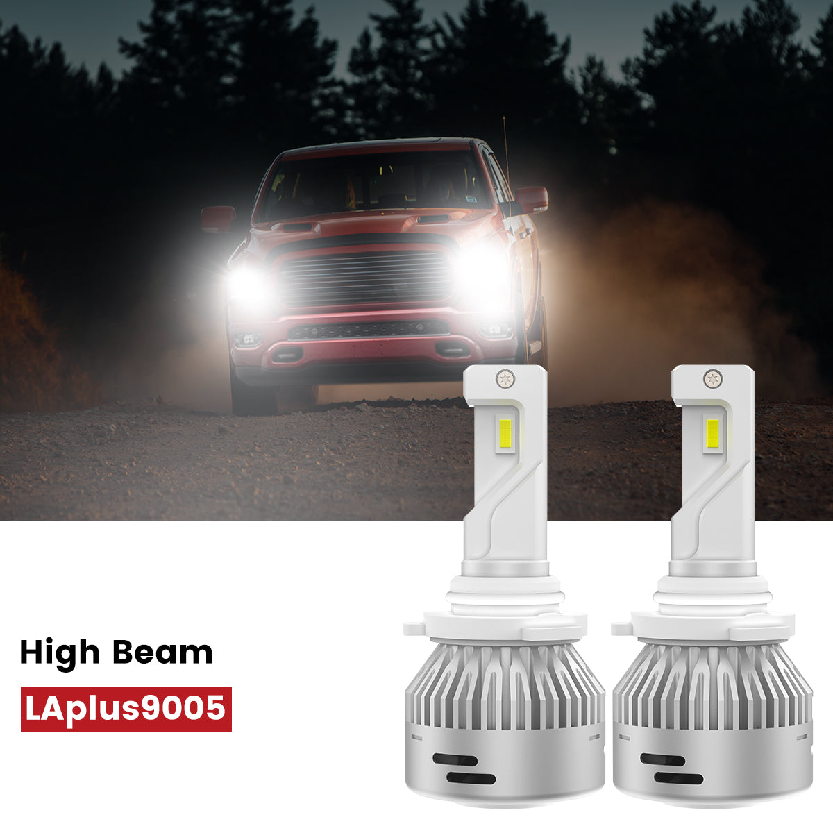 9005 LED high beam bulbs fit for 2021-2024 Ram 1500