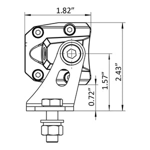 Fit For Lexus GX 460 470 Off Road Light Bars Auxiliary Lights