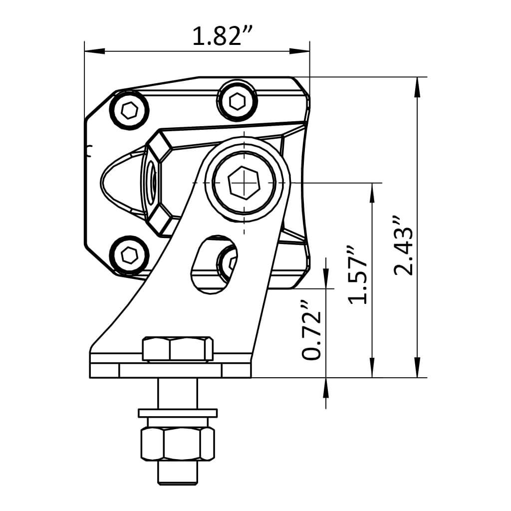 Fit For Ford Bronco Off Road Lights LED Light Bars Auxiliary Lights