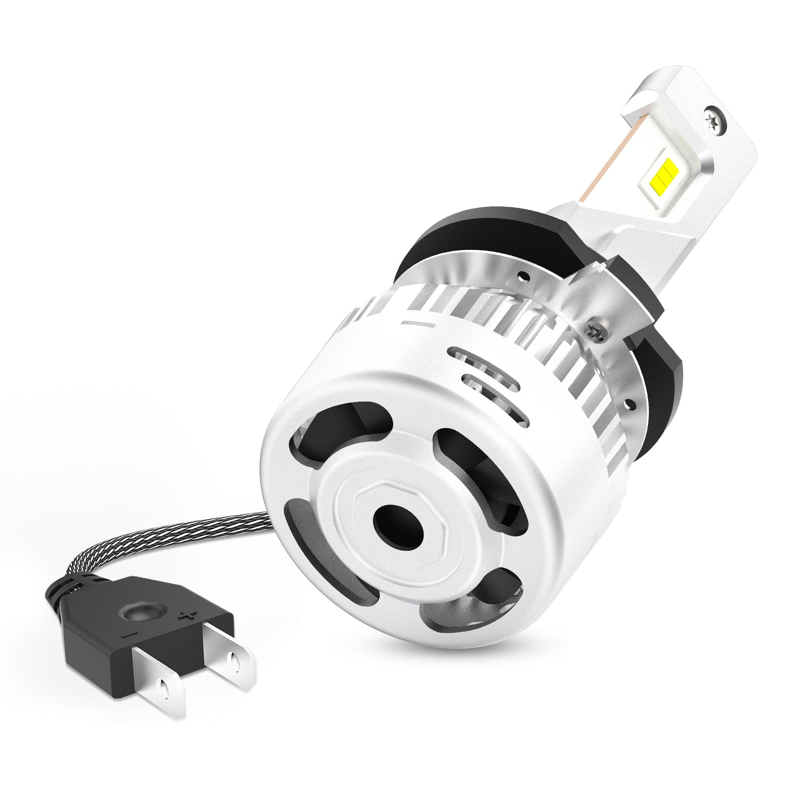 LASFIT H7 LED Headlight Bulbs High/Low Beam/Fog Light Fanless, H7  Conversion Kit 40W 4000LM 6000K White(2 pcs) 