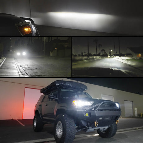 Fit for 2014-2020 Toyota 4Runner Custom H11 LED Bulbs w/Dual-Cooling System Exterior Interior Lights