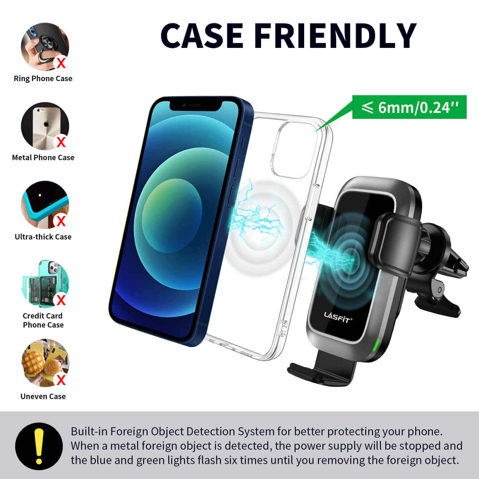 UGREEN Universal Magnetic Metal Rings 2 Pieces For Wireless Charger Magsafe  Phone Holder For iPhone 15 14 13 12 11 XS, UGREEN Malaysia
