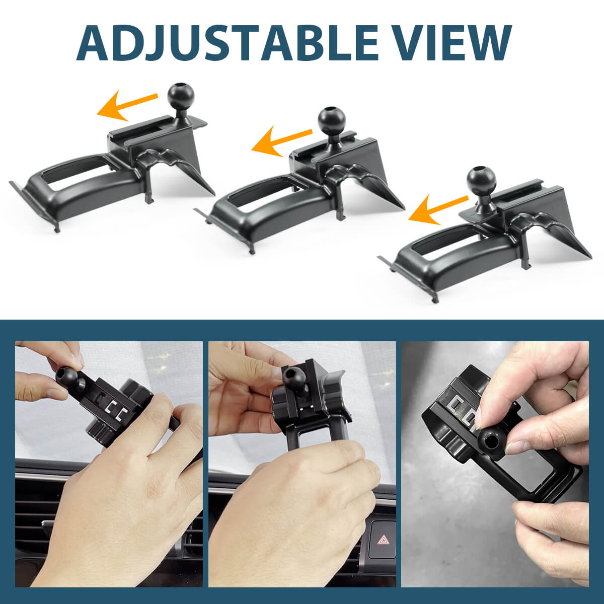 Adjustable-View-of-Civic-Air-Vent-Clip