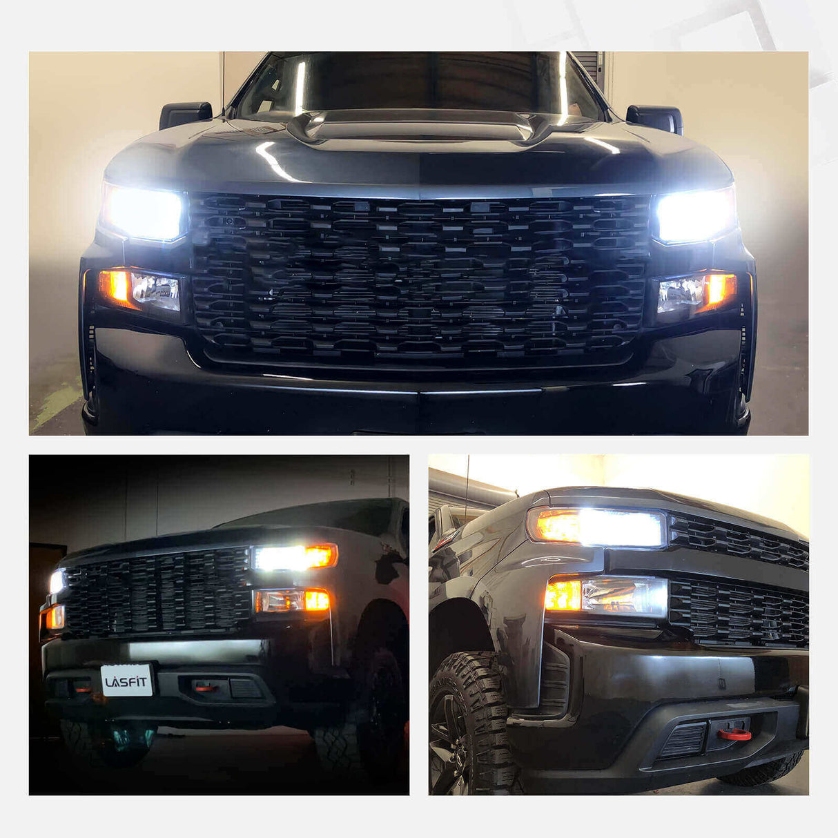 custom-made H11 led bulbs for 2019-2025 Chevy Silverado