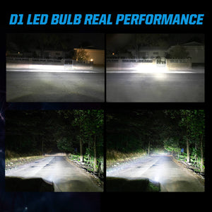 Performance of Lasfit D1 D3 LED Bulbs