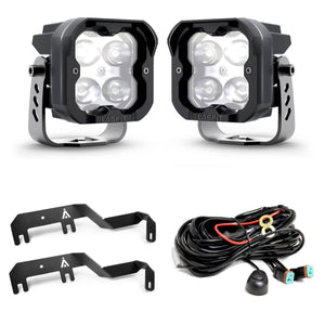 3" LED Pod Ditch Light Kit for Ford F-250 F-350 2017-2021 | LASFIT