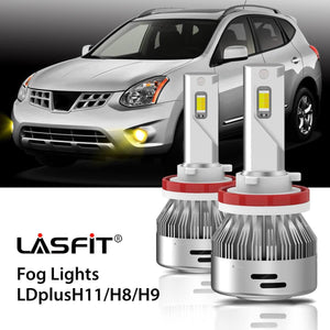 Fit for 2014-2015 Nissan Rogue Select LED Bulbs H11 9005 Exterior Interior Lights