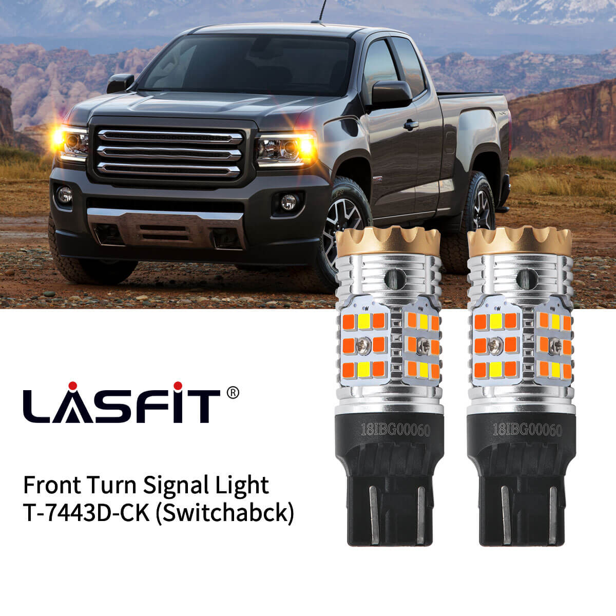 GMC Canyon LED Light Bulbs Upgrade｜Lasfit