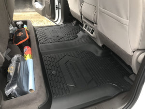 Rear floor mat for GMC Sierra 2500HD 3500HD