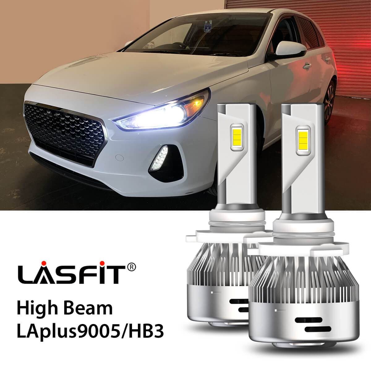 Fit for 2018-2019 Hyundai Elantra GT Custom H7 LED Bulbs Exterior Interior Lights Plug and Play