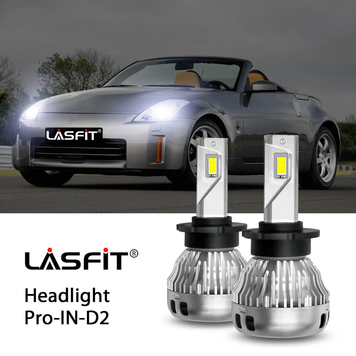 Fit for 2006-2009 Nissan 350Z D2S HID to LEDs Exterior Interior Lights