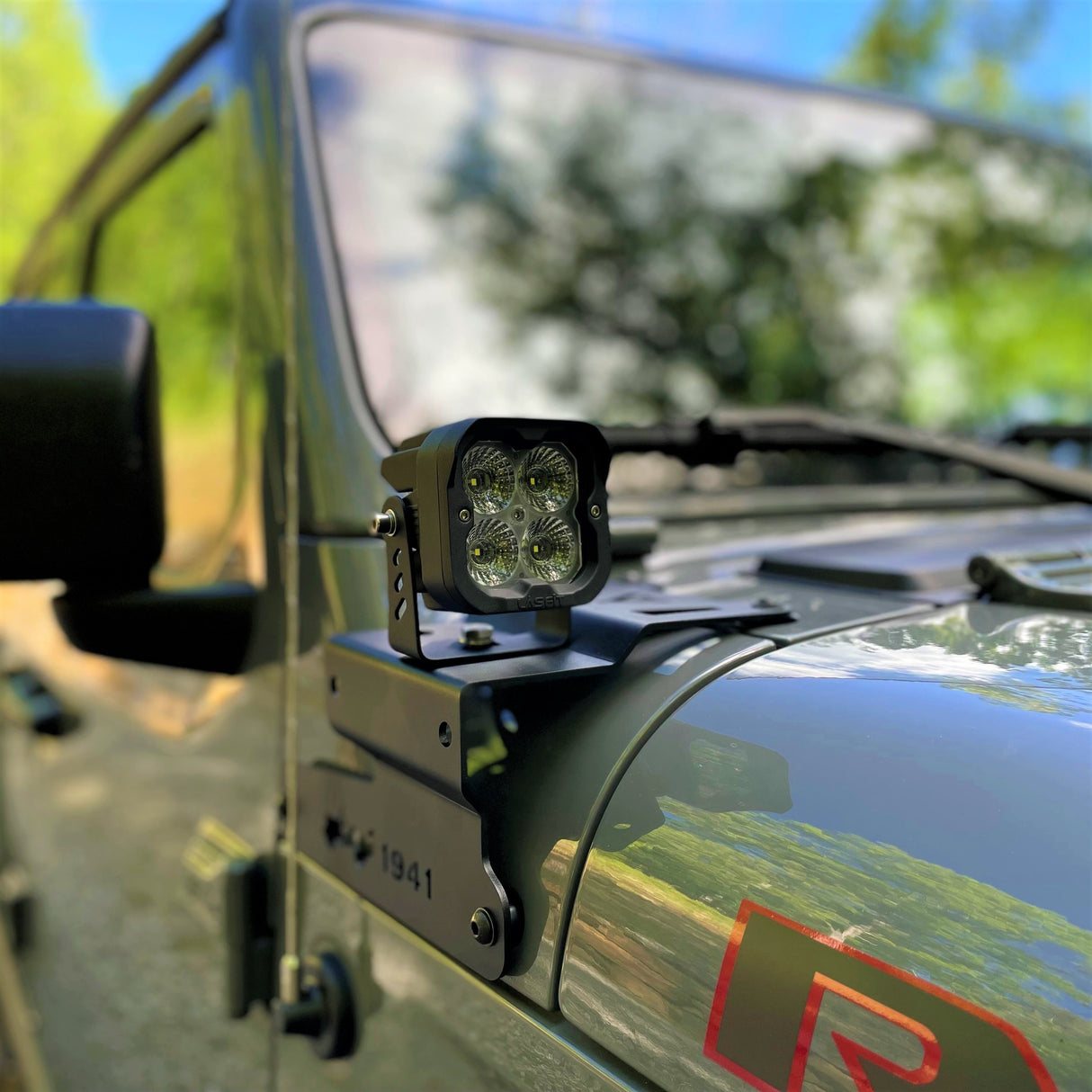 lasfit ditch light kit for Jeep Wrangler