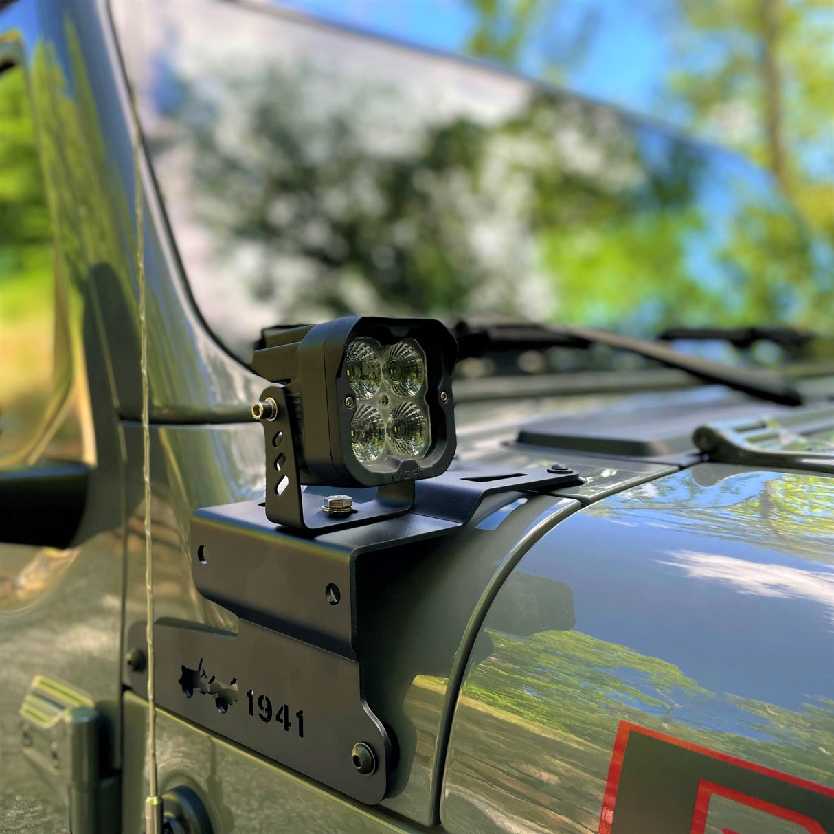 lasfit ditch light kit for Jeep Wrangler