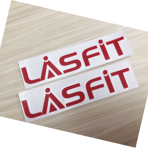 LASFIT Customized Waterproof Stickers-7.1in | Red