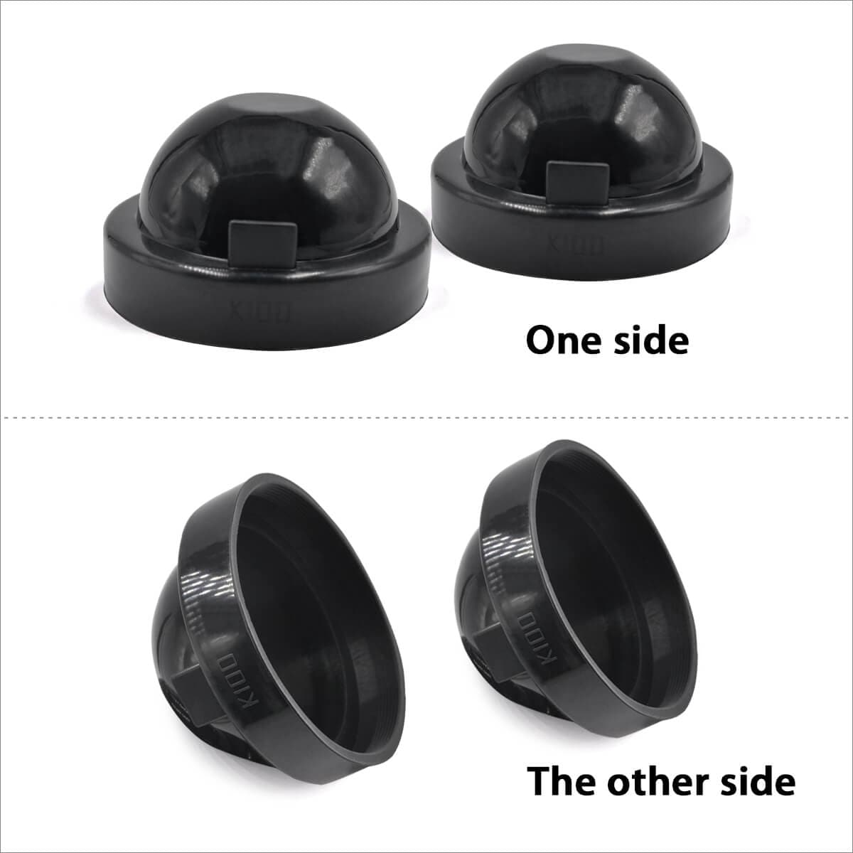 K100 water seal dust cover rubber caps for headlight